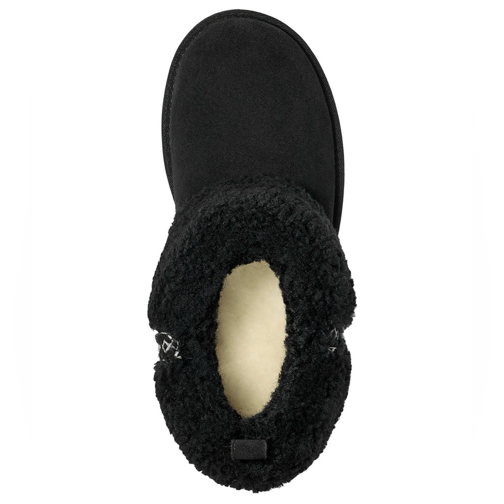 Ugg Classic Ultra Mini Braid Slip-On Booties - Picture 5 of 6